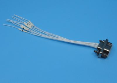 China Longitud del alambre del conector de pernos del receptáculo 9 del conector de la serie de la aleación de aluminio J30j 100m m en venta