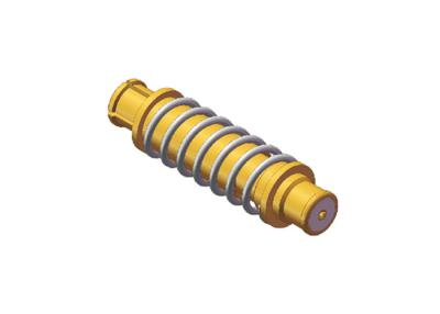 China Gold Plated RF Cable Adapters SMP Female Bullet Spring Loaded Straight to SMP Female for sale