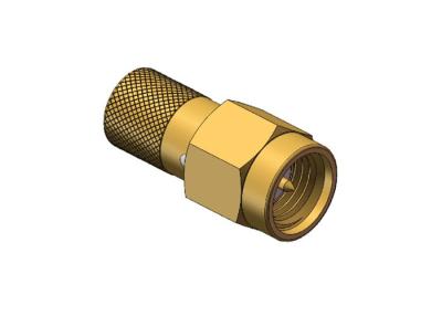 China 50Ohm Gold Plated D-sub Plug to SMA Male Adapter for sale