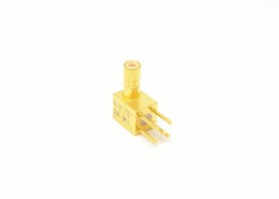 China Male Plug Right Angle Mini SMB RF Coaxial Connector for sale