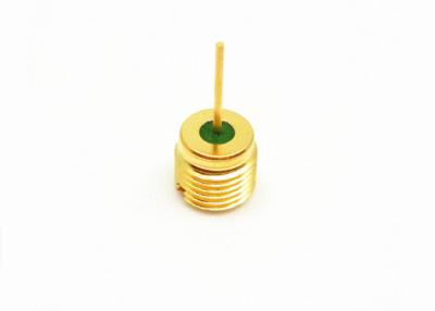 China Bulkhead Microminiature Push On Coaxial Connectors SMP Male for sale