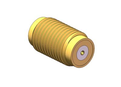 China 20GHz Straight SMA Female RF Coaxial Bulkhead Connector for Satcom antenna Audio for sale