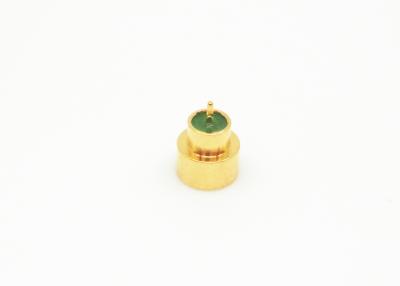 China 40GHz SMP Male RF Coaxial Limited Detent Connector Gold Plated for sale