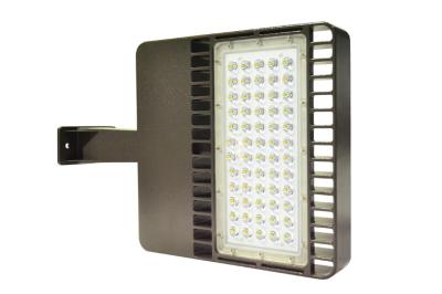 China Shoebox Style 100W LED Parking Lot lights with Anti - Corrosion, adjustable bracket for sale