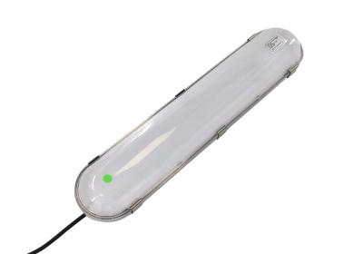 China Green Light Color LED Vapor Tight Light fFixture 4ft Led Tri-proof Linear Tunnel Light for sale