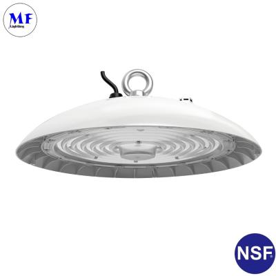 China NSF IP66 UFO LED High Bay Light Ceiling 60W 100W 150W 200W For Food Processing Industry for sale