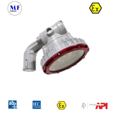 China Ex LED Explosion Proof Light Atex Certified 60W Zone 1 Zone 2 LNG Gas Station Oil Industry Light Ocean Platform Light for sale