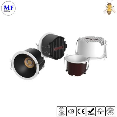 중국 밀키 커버 SMD LED 다운라이트 조명 장치 LED 다운 라이트 2.5 인치 10W 15W 20W 30W 40W IP44 LED 가정용 라이트 판매용