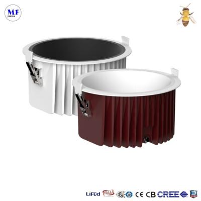 Китай Светодиодный свет 7W-60W 2 дюйма-4 дюйма IP65 водонепроницаемый с регулируемым управлением для ванной комнаты продается