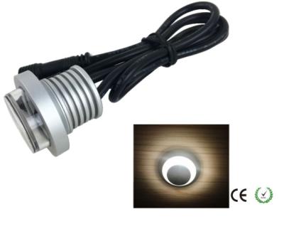 China LED Anti Glare Downlight 1W IP65 Waterproof Aluminium DC12V Cutout 25mm LED Spotlights for sale