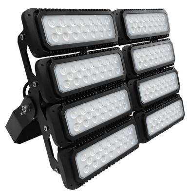 China 600W 155lm/W Outdoor LED Flood Lights With 10 Years Warranty , Black Color Body , Professional Beam Angle for sale