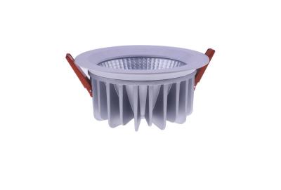 China 10W Waterproof Indoor Led Downlights , 120lm / W Dimmable Downlights COB CREE LEDS for sale