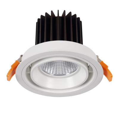 China 20 Watt Rotatable LED spotlight ceiling light, 15° , 24° , 38° beam angle for sale