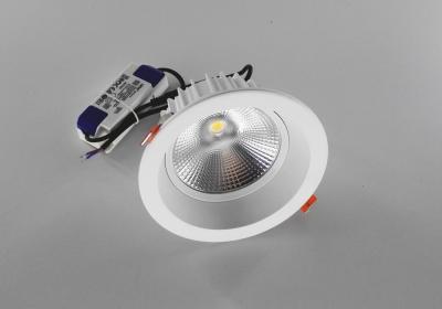 China 12W 4000K Indoor COB Ceiling Lights / Recessed LED Downlight For Homes for sale