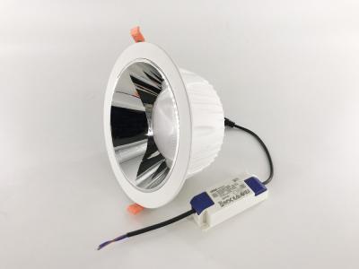 China Anti-glare 90Ra Ceiling LED Down Lights  DALI / Triac Dimmable IP44 mirror reflector for sale