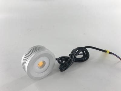 China Luzes 5W 110V do armário do diodo emissor de luz IP65/de 240V preto diretamente Dimmable/branco/tira colorida à venda