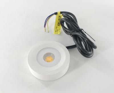 China IP65 Dimmable führte Kabinettlichter, runde Form, 3W auftauchen angebrachte Mini-downlights zu verkaufen