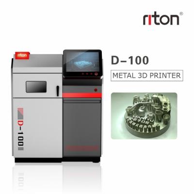 China Digital Dental Laboratory SLM 3D Printer Metal Crown Laser Melting Riton D-100 for sale