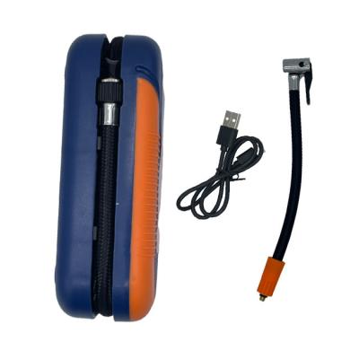 China Inflatable DC5V 2A	Motorcycle Tyre Inflator Air Pump 6000mAh for sale