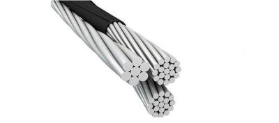 China ISO14001 Aerial Bundle Cable LSOH Sheath Triplex Overhead Service Drop Cable for sale