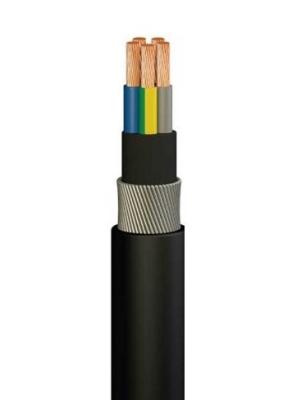 China Armored 5 Core N2XRY Underground Electrical Cable XLPE Insulated PVC Sheathed for sale