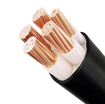 Chine 5x16 le millimètre CARRÉ NYY LE PVC que multi de câble cuivre de noyau a isolé le PVC a engainé le cable électrique à vendre