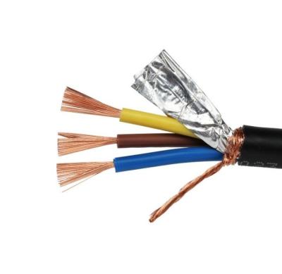 China Copper Core Farrow RVVP Shielding Cables With Aluminum Foil for sale