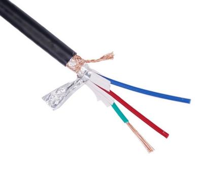 China PVC Insulation RVVP Fireproof Shielded Control Cable Multi Strand Copper for sale