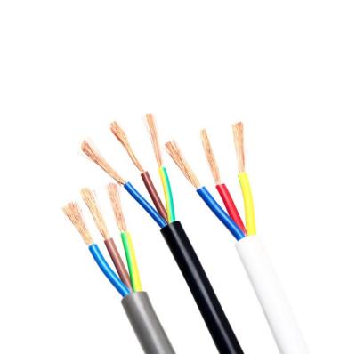 China H05VV-F HO5VVF PVC Insulated Flexible Cable NYMHY 0.5mm2-6mm2 for sale