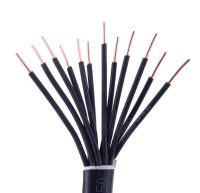 China KVV KVVP Electrical Control Cable 2-61 Core Copper Conductor for sale
