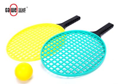 China Bola do plutônio da raquete de tênis do plástico da tela de seda 413mm para o à prova de água do jogo da praia à venda