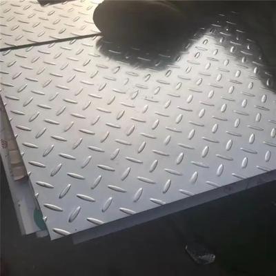 China 430Ss Checkered Stainless Steel Sheet Thickness 1mm Square Pattern for sale