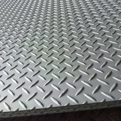 China 6mm Thick X 1220mmx2440mm Stainless Steel Checkered Plate 316L Decorative Sheet for sale