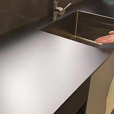 China Solid Decorative Stainless Steel Sheet 10mm AiSi For Kitchen Cabinet Kitchenware for sale