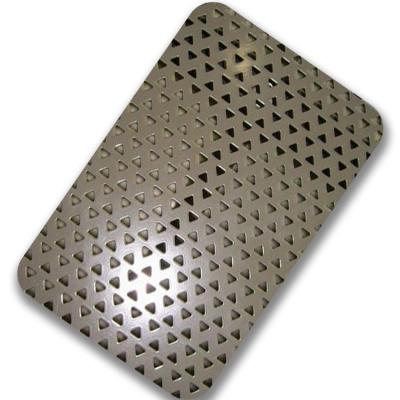 China JIS Laser Cut 3.0mm 316 Perforated Stainless Steel Sheet Metal  For Kitchen Walls for sale