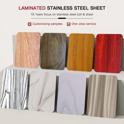 China 304 316 Stainless Steel Lamination Sheet Laminated Metal Steel Plate Max. Width 1500mm for sale