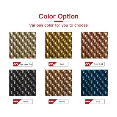 China BA Finish Embossed Stainless Steel Sheet Metal With 5WL Pattern 0.2mm Thickness for sale