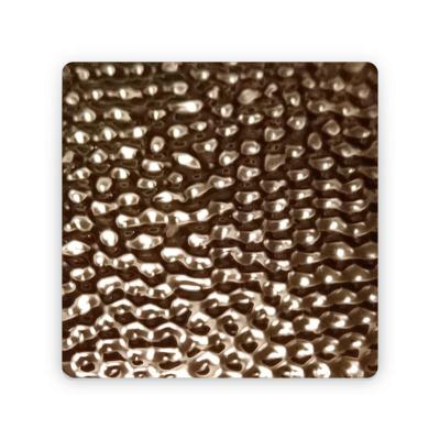 China SUS 304 316 316L stainless steel stamping water wave and honeycomb patterns stainless steel 3d texture for sale
