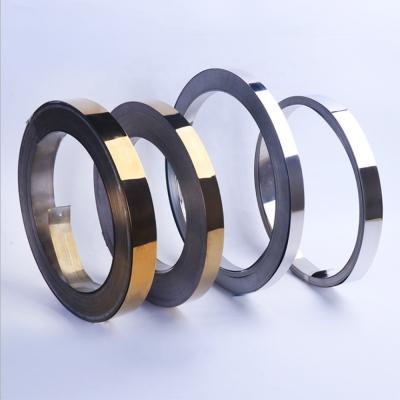 China Cold Rolled Stainless Steel Strip Aisi 201 304 316l 410 421 430 SS Coil 0.1mm 0.2mm 2mm Thick for sale