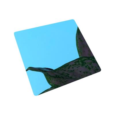 Китай Сапфировый синий цвет зеркало нержавеющая сталь листовой мельницы край продается
