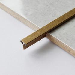 China 10mm Height 201 Stainless Steel Floor Edge Trim Strips ODM For Wall Decoration for sale