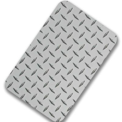 China ASME SS410 Checkered Stainless Steel Floor Plate 3mm Stainless Steel Sheet for sale
