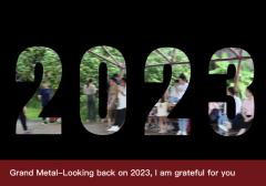 Grand Metal-Looking back on 2023, I am grateful for you !