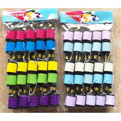 China Party Popper Shooter Bottle Shapes Party Cannon For Celebration for sale