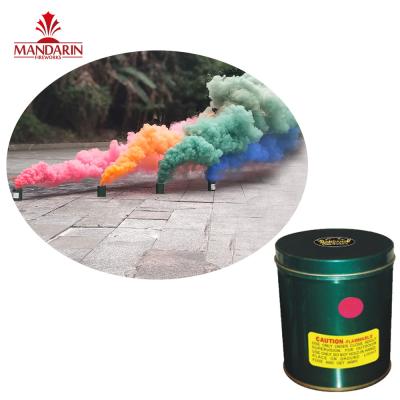 China Powerful Colorful Smoke Bomb Fireworks 15*20*100mm From Liuyang for sale