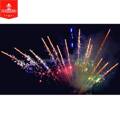 China Salutes Professional Fireworks Display 100 Shots Z / Fan Shape Cake Pyrotechnics for sale