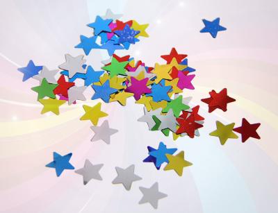 Китай Звезда Multi карамболя Confetti партии цвета металлическая сформировала подгонянный размер продается
