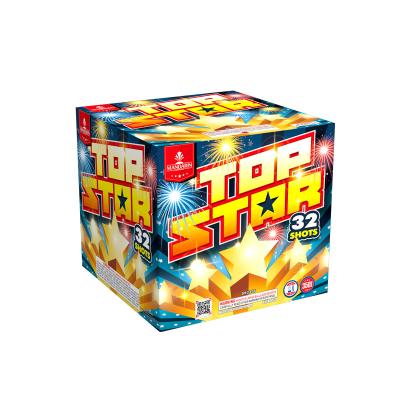 China 1.4g Un0336 Cakes Fireworks , 32 Shots Top Star Fireworks for sale