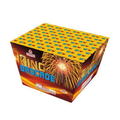 China 25 Shots 500 Gram Consumer Cake Fireworks Fan Shape Salute Pyrotechnics for sale
