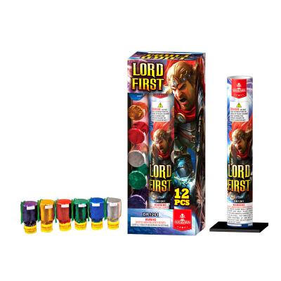 China Lord First Canister Artillery Shells Fireworks Customizable 0.095 CBM for sale